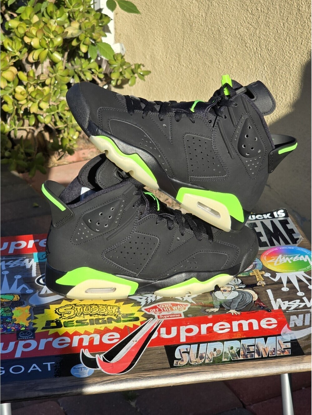 Size 7.5M - Air Jordan 6 Retro Electric Green Style CT8529-003